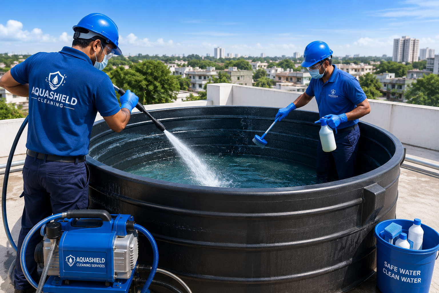 Professional Water Tank Cleaning